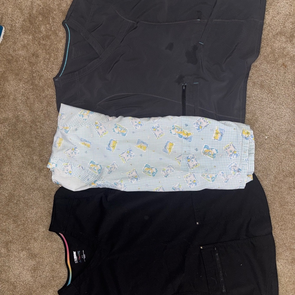 Womens Nursing Scrub Tops